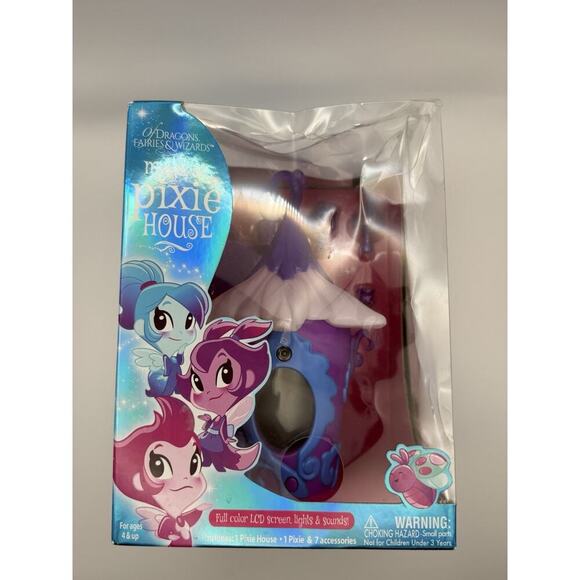 Of Dragons Fairies & Wizards Magical Pixie House New in Box - Picture 7 of 13